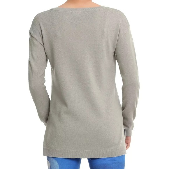 Her Universe Princess Mononoke Mask Sweater Lightweight Gray Size Medium - Picture 11 of 12